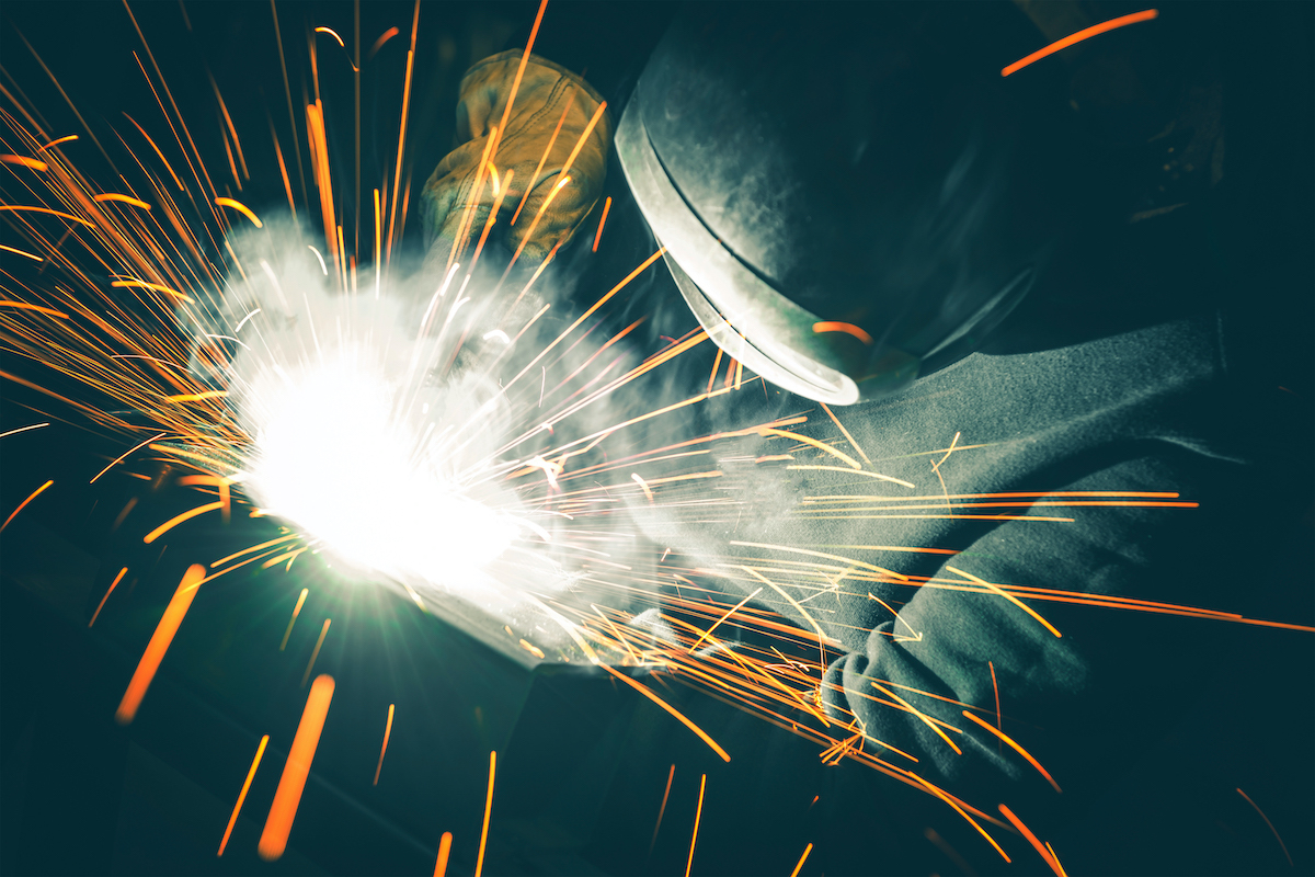 What type of welding is used to weld stainless steel?